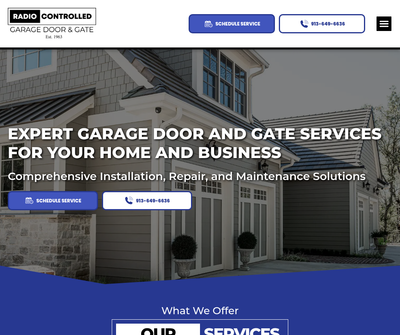 Radio Controlled Garage Door and Gate