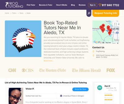 Frog Tutoring Aledo