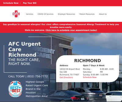 AFC Urgent Care Richmond 
