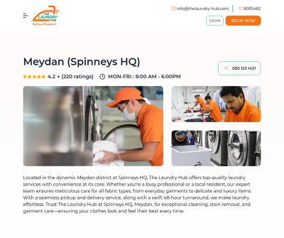 The Laundry Hub - Best laundry services in Meydan