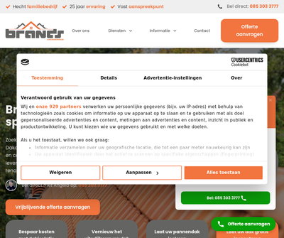 Brands Dakonderhoud