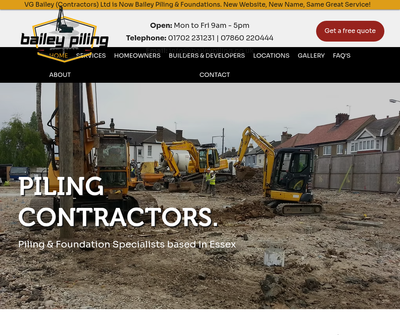 Bailey Piling & Foundations