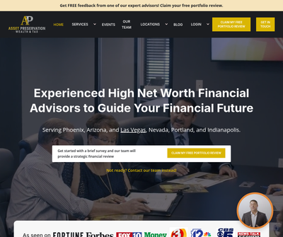 Asset Preservation Wealth & Tax