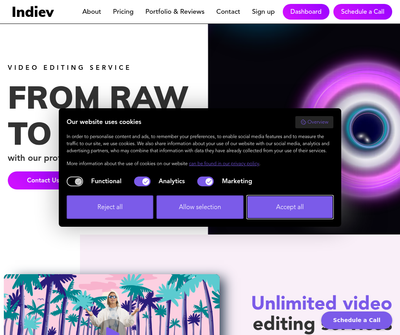 Indiev  Video Editors