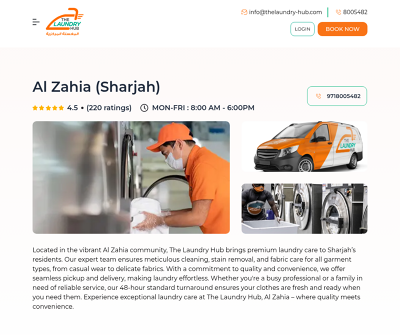 The Laundry Hub - Best laundry services in Sharjah