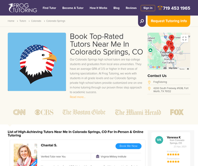 Frog Tutoring Colorado Springs