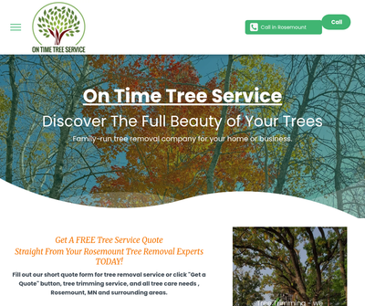 On Time Tree Service