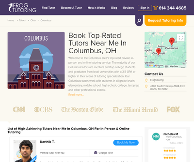 Frog Tutoring Columbus