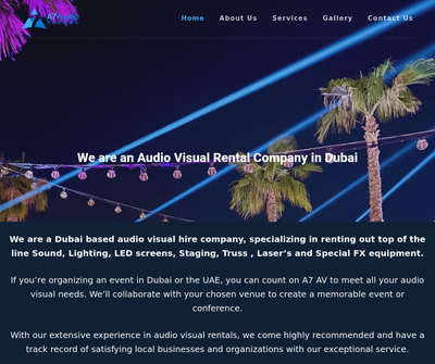 A7 Audio Visual