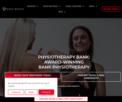 One Body LDN - Bank Physiotherapy | Sports Massage