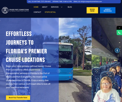 Reliable Charter Bus Services by Cruise Port Connections