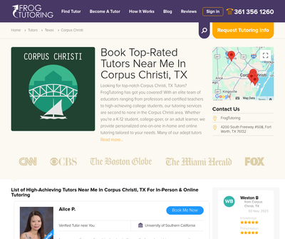 Frog Tutoring Corpus Christi