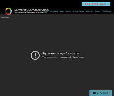 Momentum Acrobatics