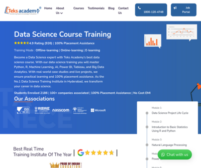 Best Data Science Courses in Hyderabad – Learn from Industry Experts 
