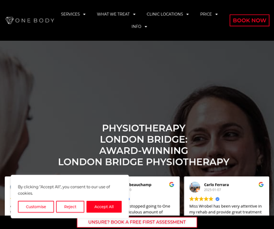 One Body LDN - London Bridge Physiotherapy | Sports Massage