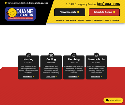 Duane Blanton Plumbing, Sewer, Heating & Cooling