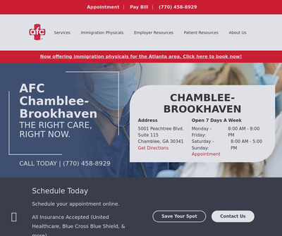 AFC Urgent Care Chamblee-Brookhaven