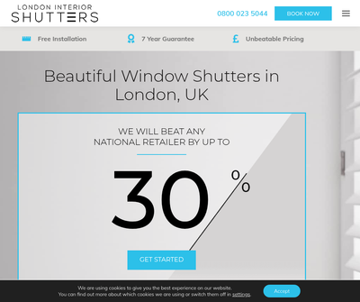 London Interior Shutters
