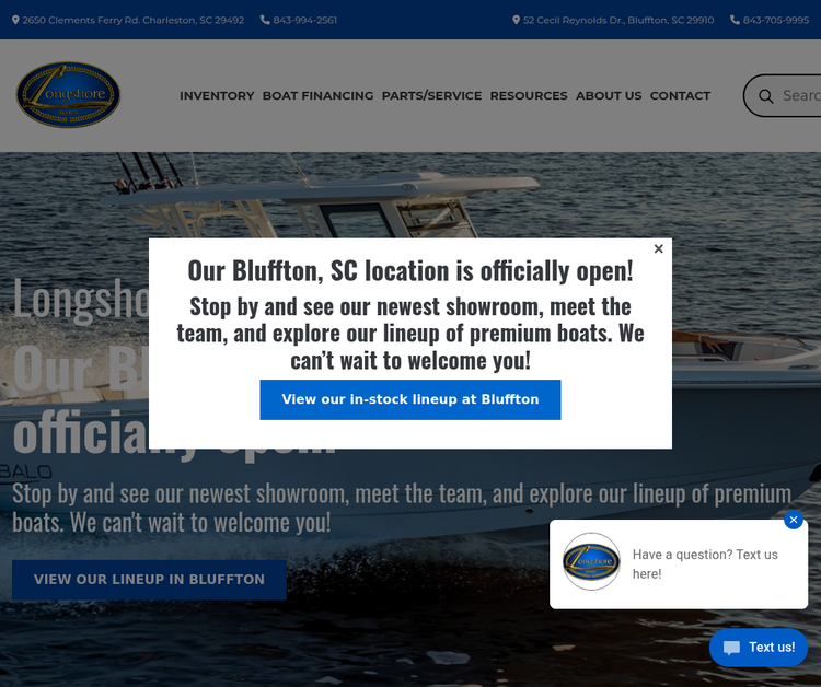 Longshore Boats Bluffton