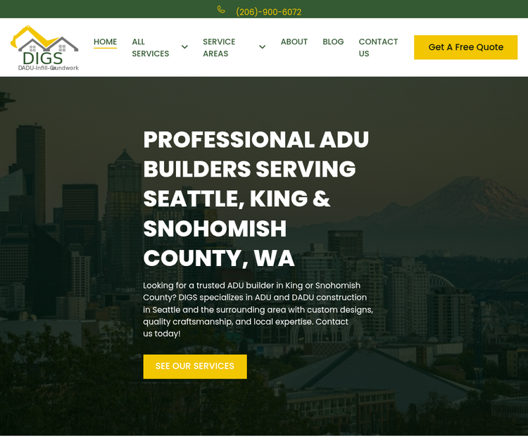 DIGS Construction and ADU Builder