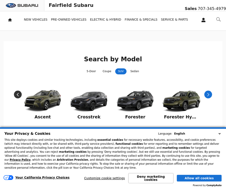 Fairfield Subaru