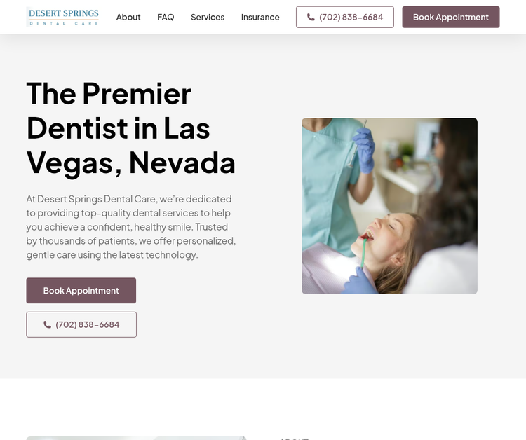 Dentist Las Vegas Desert Springs Dental Care