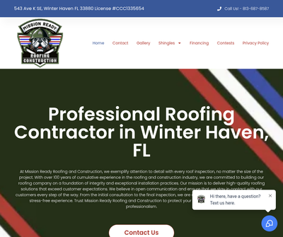 Mission Ready Roofing and Construction