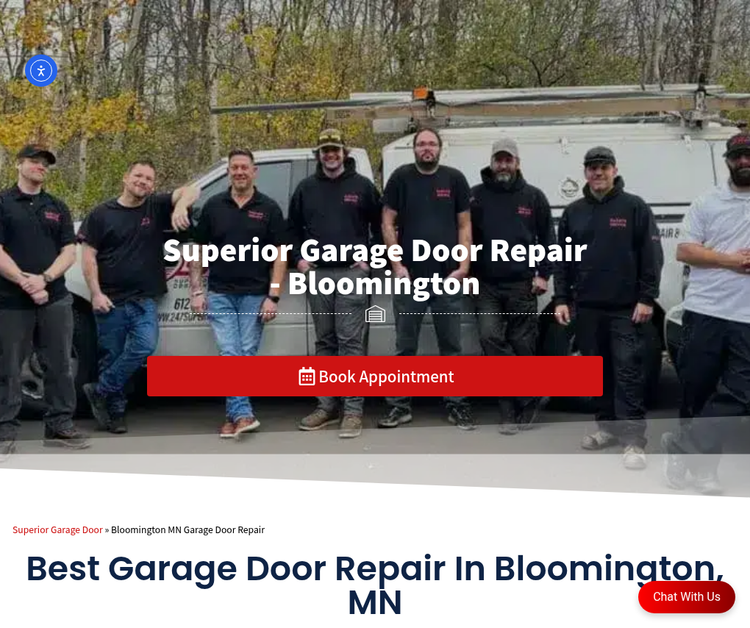 Superior Garage Door Repair - Bloomington