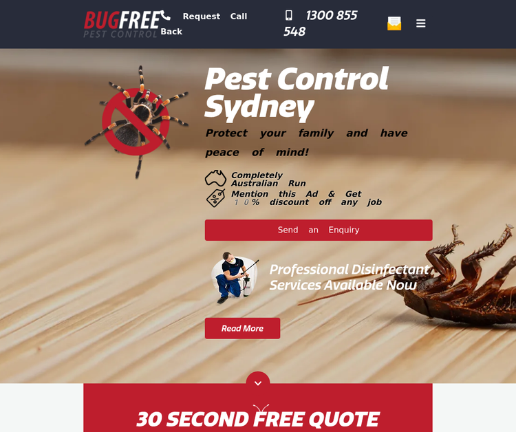 Bug Free Pest Control