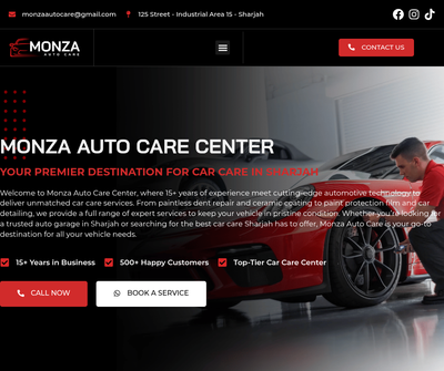 Monza Auto Care l.l.c - Best Detailing Shop in Sharjah