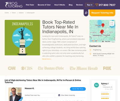 Frog Tutoring Indianapolis