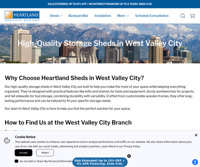 Heartland Sheds - West Valley City
