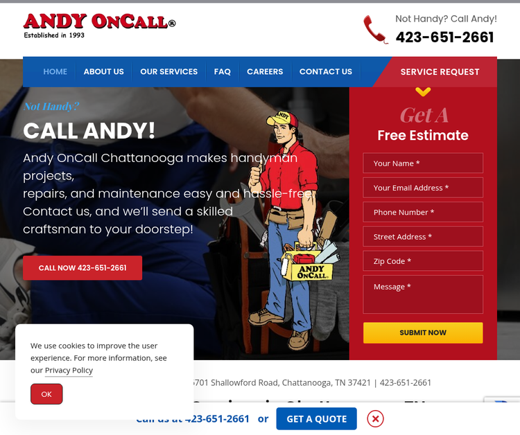 Handyman/Handywoman/Handyperson in Chattanooga, Tennessee