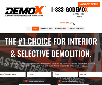 Demolition contractor