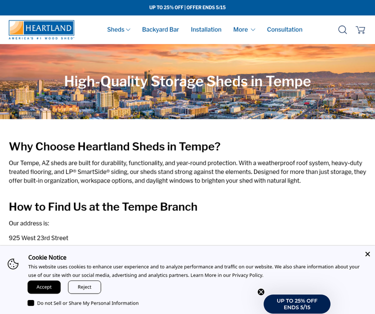 Heartland Sheds