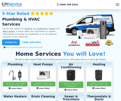 CPI Service, Plumbing, Heating & Cooling