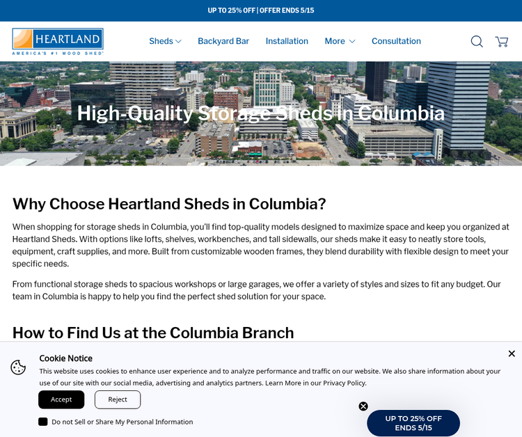 Heartland Sheds