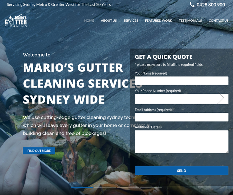 Mario''s Gutter Cleaning