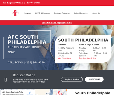 AFC Urgent Care South Philadelphia