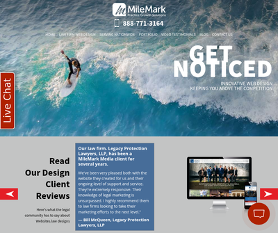 Professional Law Firm Website Design & Marketing