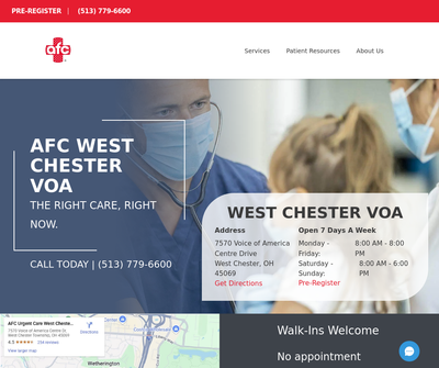 AFC Urgent Care West Chester - Mason