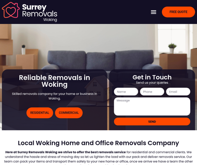 Removals Woking 
