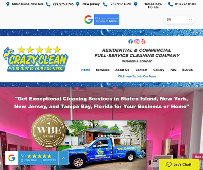 Crazy Clean Cleaning Services
