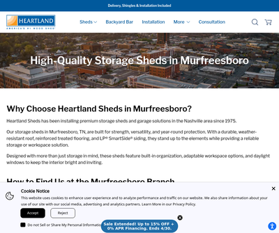 Heartland Sheds