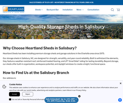 Heartland Sheds