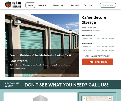 Canon Secure Storage - Canon City, CO