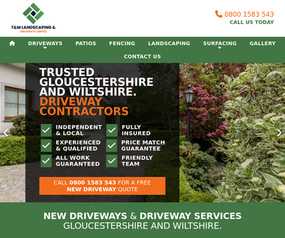 T&M Landscaping & Driveways Limited