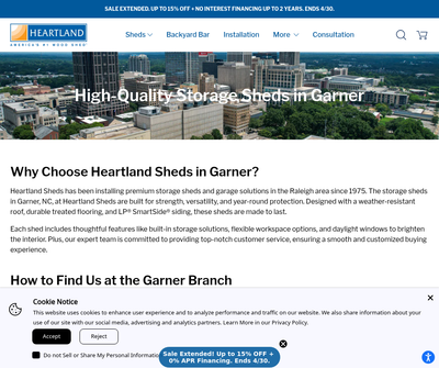 Heartland Sheds