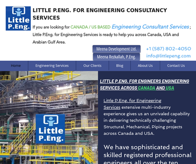 Little P.Eng. for Engineering Services