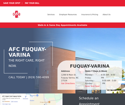 AFC Urgent Care Fuquay-Varina